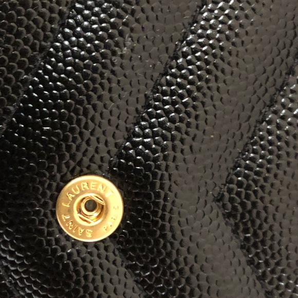 SAINT LAURENT Monogram Small Envelope Wallet - Picture 5 of 8